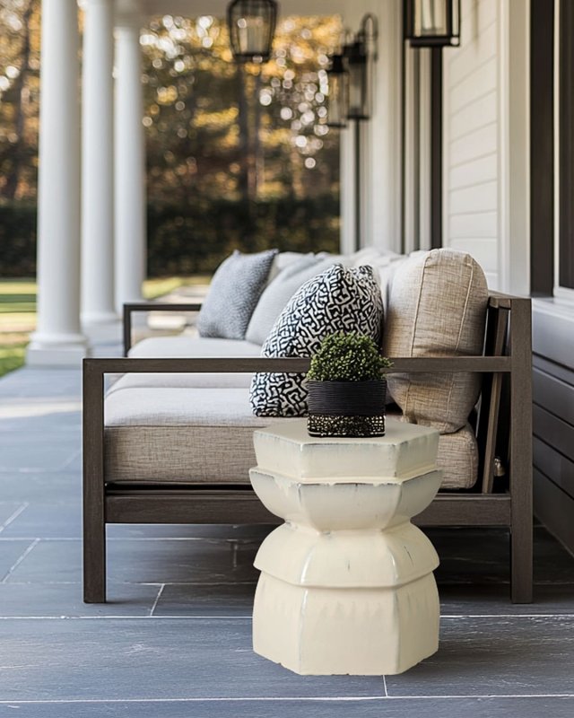 Hex Layered Garden Seat